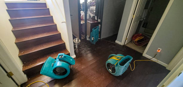 Water damage restoration process in Malmstrom Af, MT